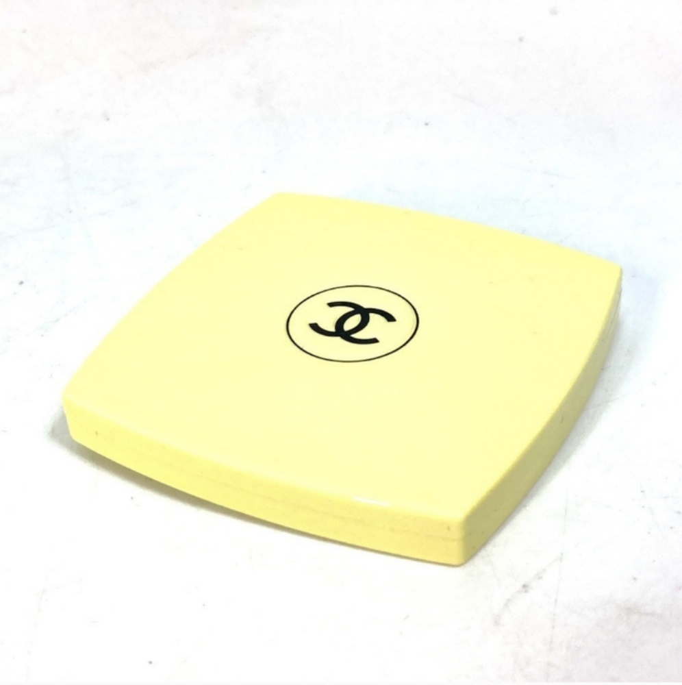CHANEL CC Coco Mark Mirror Double Facet Compact Mirror Plastic Ovny 12...